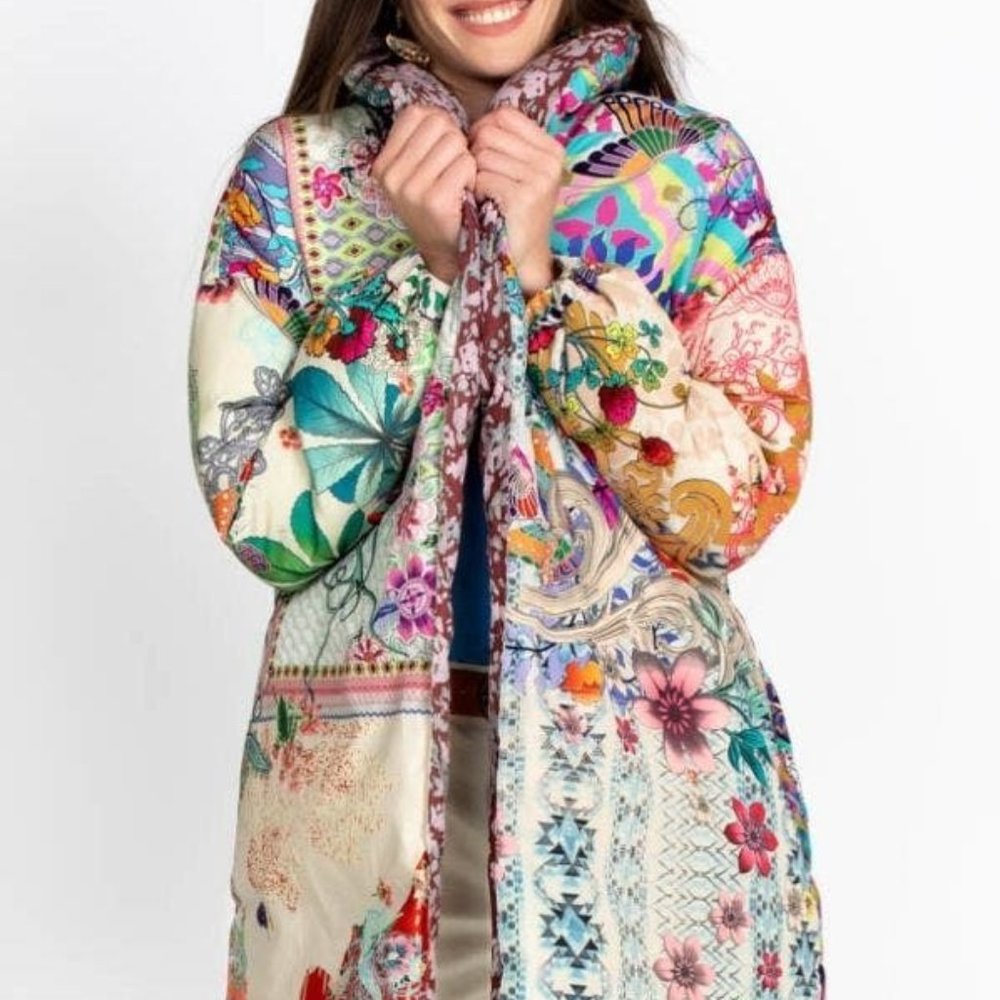 Johnny Was Alyssa Reversible Down Puffer - Picture 12 of 12